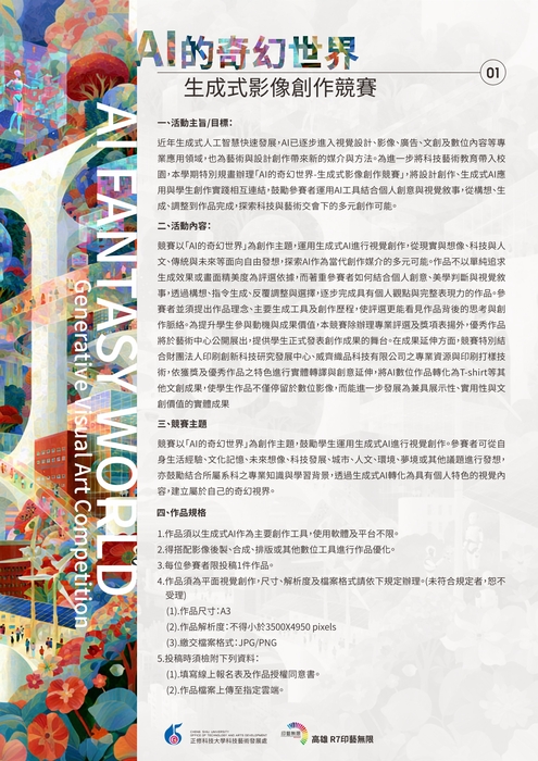 AI的奇幻世界-影像創作競賽圖片